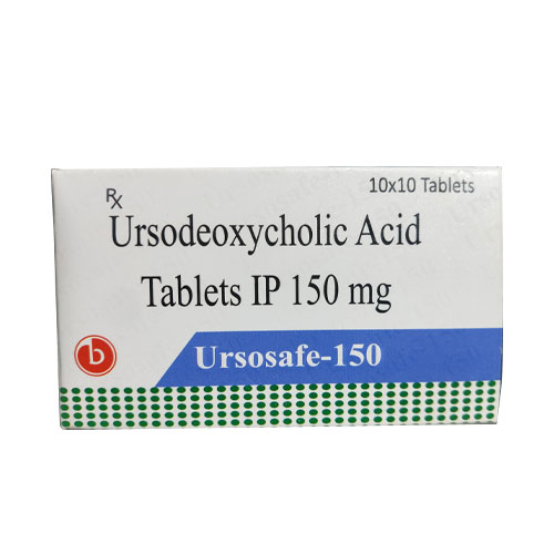 Ursodeoxycholic Acid Tablets IP 150 mg. 