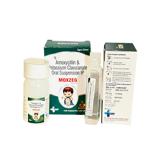 MOXZEG DRY SYRUP