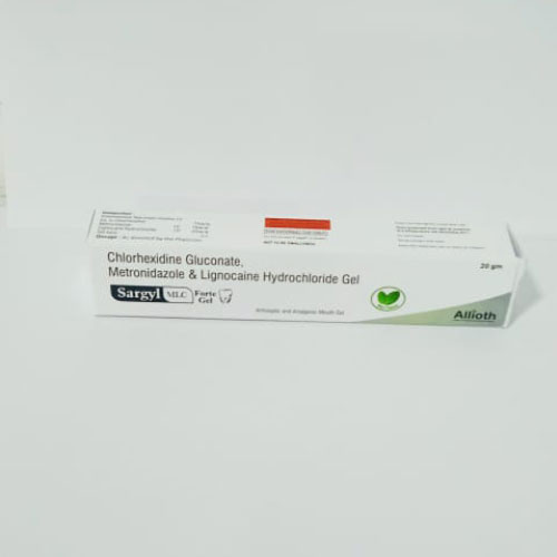 Chlorhexidine 1% + Metronidazole 1% + Lignocaine 2% Gel