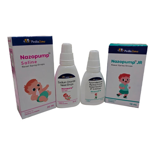 Nazopump-Saline Nasal Spray Drops