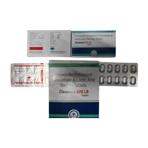 CLAVEMOX-625 LB TABLETS