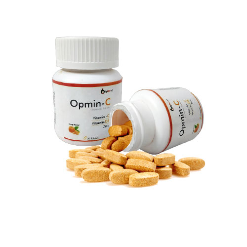 Vitamin C + Vitamin D3 + Zinc Tablets