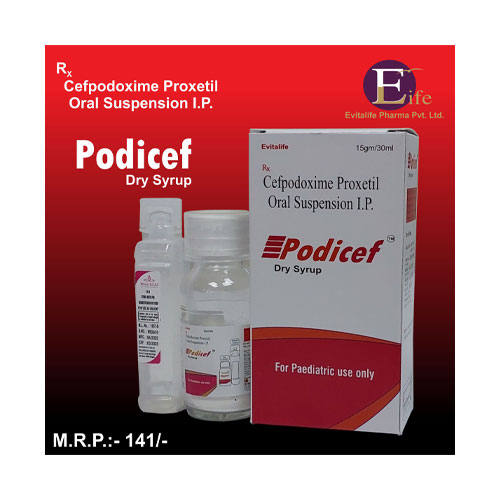 PODICEF Dry Syrup