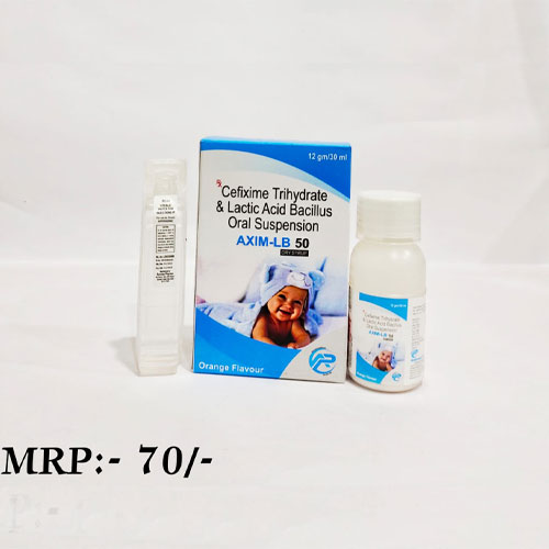 AXIM-LB 50 Dry Syrup