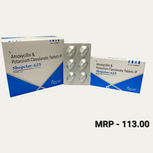 SHOPCLAV- 625 TABLETS
