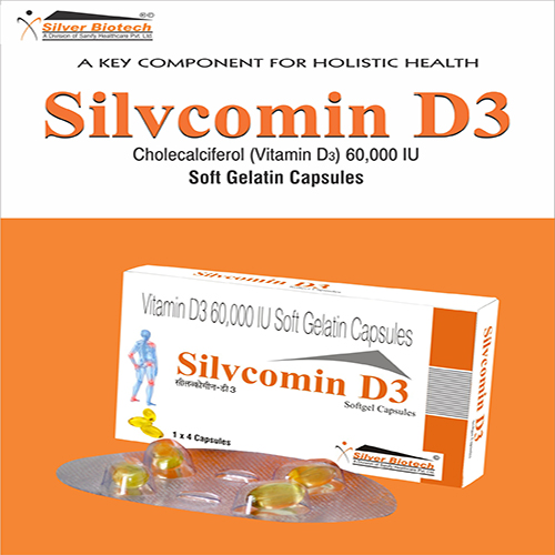 SILVCOMIN-D3 Softgel Capsules