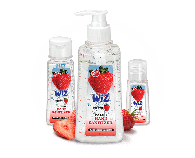 WIZ STRAWBERRY HAND SANITIZER