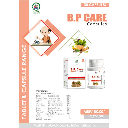B.P. Care Capsules