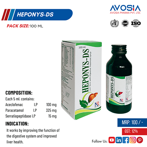 Heponys-DS Syrup (100ml)