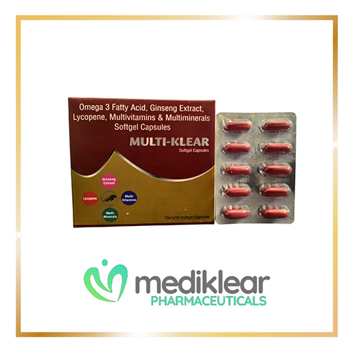 Multi - klear Softgel Capsules (Blister Pack)
