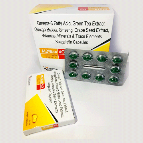 M2MAX-4G Softgel Capsules