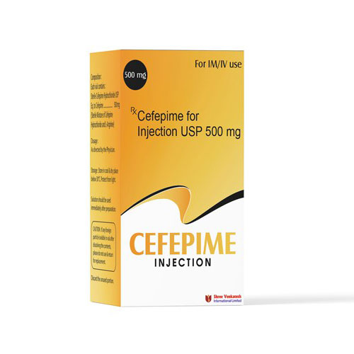 Cefepime Injection USP 500 mg