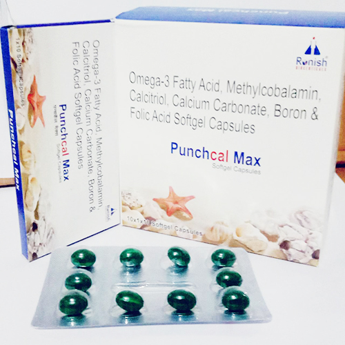 PUNCHCAL MAX Soft Gel Capsules