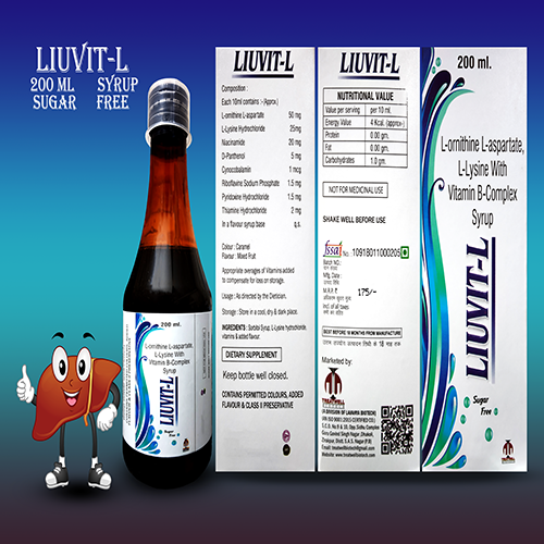 LIUVIT-L Syrup (SUGAR FREE)