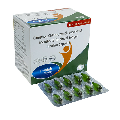 LEVOTAIR VAPOCAPS Softgel Capsules