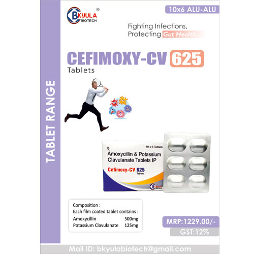 CEFIMOXY-CV-625 Tablets