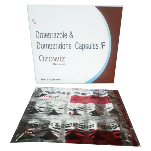 OMEPRAZOLE 20MG + DOMPERIDONE 10MG IP Capsules