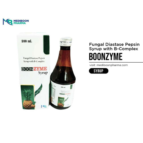 BOONZYME Syrup (Pineapple flavour)