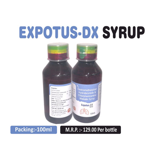 Ambroxol Hydrochloride 30mg + Desloratadine 2.5mg + Guaiphenesin 50mg + Menthol 1mg Syrup