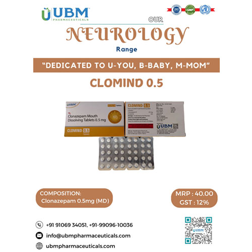 CLOMIND-0.5 Tablets