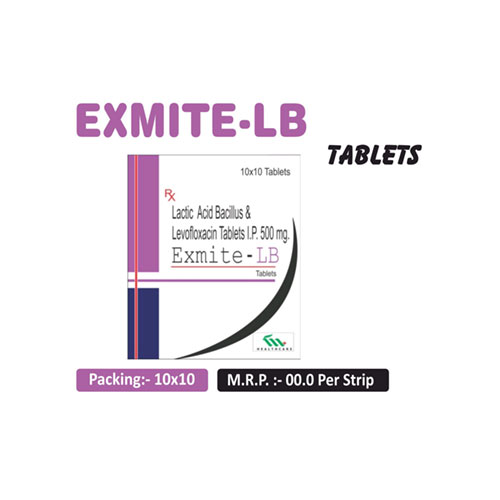 Levofloxacin 500 mg + Lactic acid Bacillus Tablets
