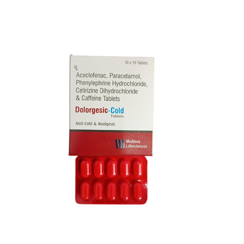 DOLORGESIC-COLD TABLETS
