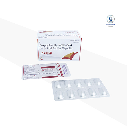 Doxycycline Hydrochloride + Lactic Acid Bacillus Capsules