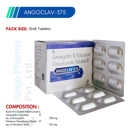 ANGOCLAV-375 TABLETS