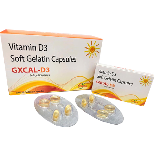GXCAL-D3 Softgel Capsules