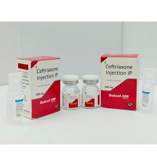 DAKCEF-500MG Injection