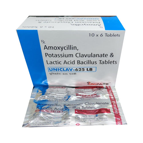 UNICLAV-625LB Tablets
