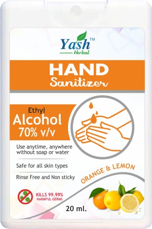 POCKET SANITIZER (Orange and Lemon)