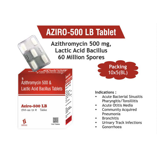 AZIRO-500 LB Tablets