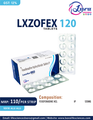 LXZOFEX-120 Tablets