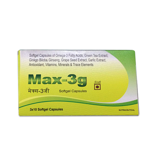 MAX-3G  Softgel Capsules