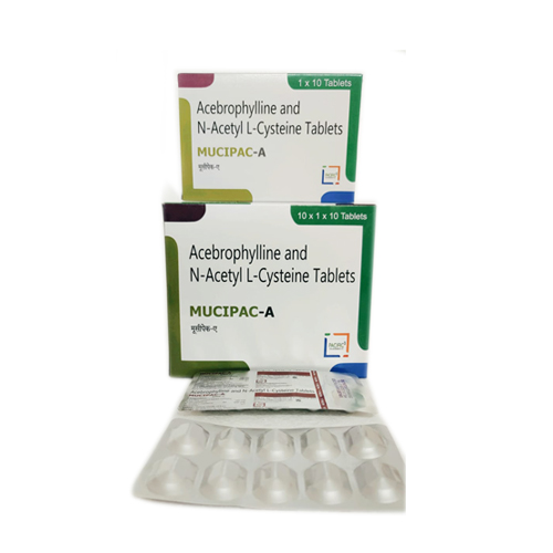 Acebrophylline + N-Acetyl-L-Cysteine Tablets
