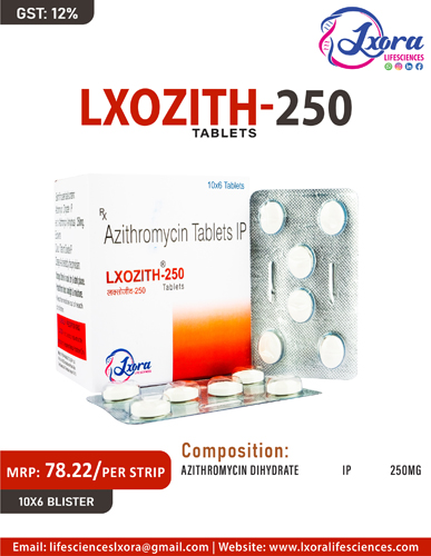 LXOZITH-250mg Tablets