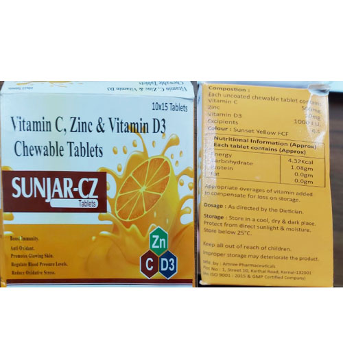 SUNJAR-CZ Tablets