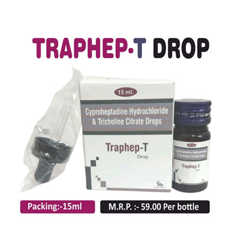 Cyproheptadine 2 mg + Tricholine Citrate 275 mg /5ml Oral Drops