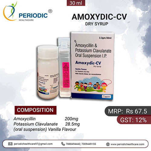 Amoxydic-CV Dry Syrup