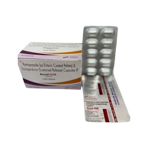 Pantoprazole (as enteric coated pellets) + Domperidone (Sustained Release) Capsules