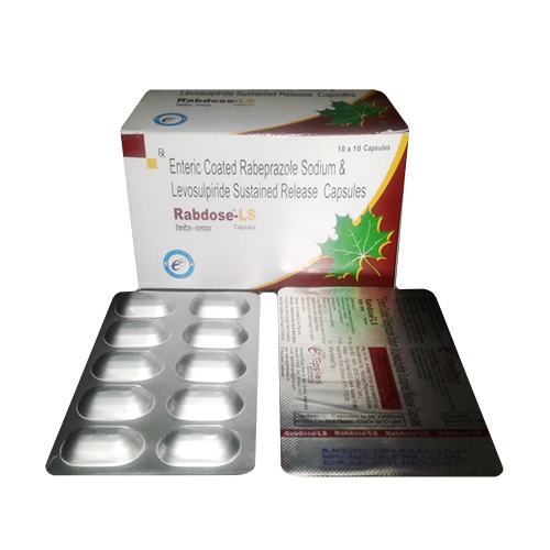 Rabeprazole Sodium+ Levosulpiride Sustained Release Capsules
