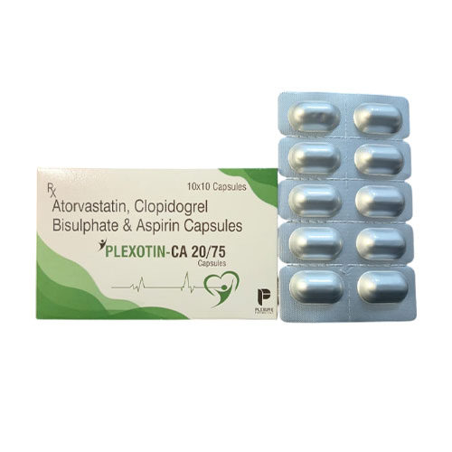PLEXOTIN-CA 20/75 CAPSULES