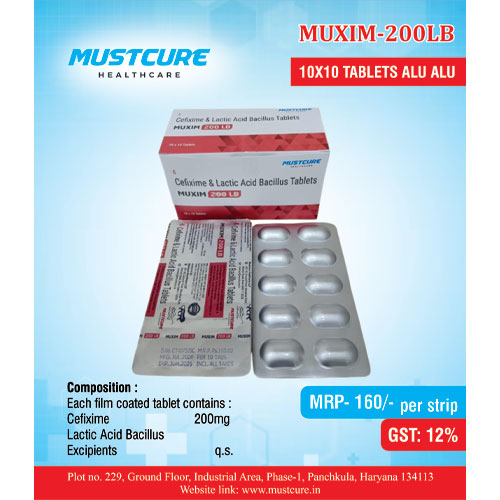 MUXIM-200 LB TABLETS