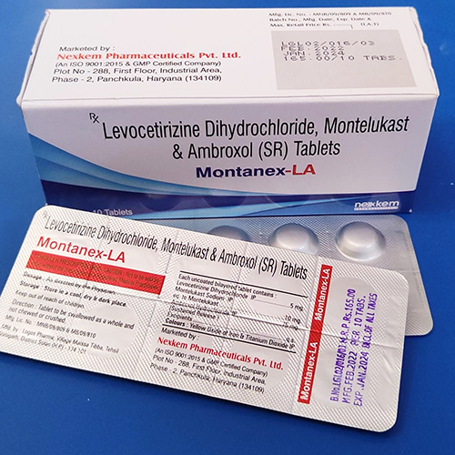 MONTANEX-LA Tablets