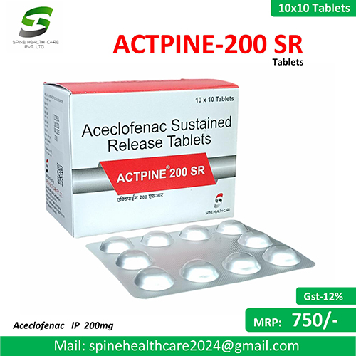 ACTPINE-200 SR TABLETS