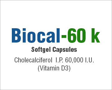 Biocal-60 k Softgel Capsules