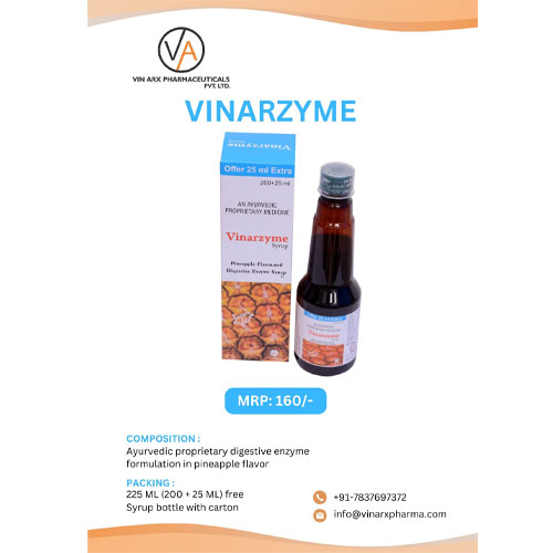 VINARZYME SYRUP (Ayurvedic)
