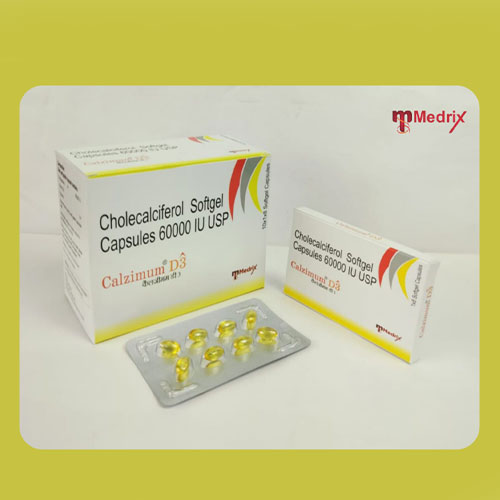 CALZIMUM D3 Softgel Capsules