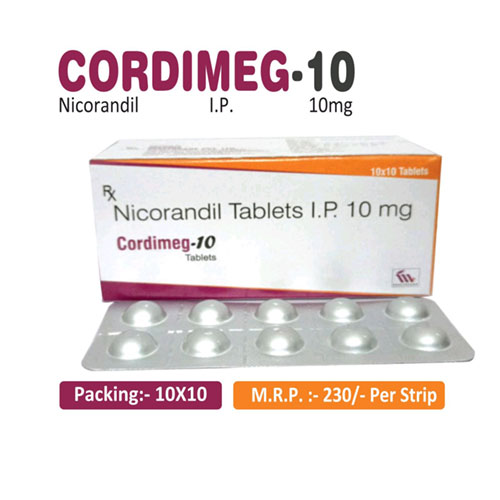 Nicorandil 10mg Tablets